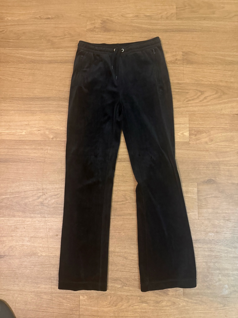 Juicy Couture Black velvet pants